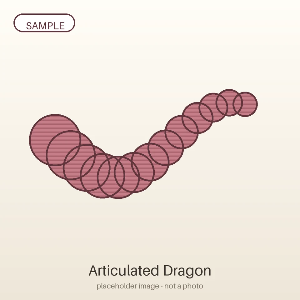 Articulated Dragon — placeholder sample image